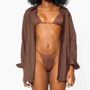 437 The Willow Shirt in Mocha
